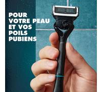 Intimate Lames De Rasoir,4 Recharges De Lames De Rasoir,Douces Et Faciles A Utiliser,Testées Dermatologiquement,Avec Bandes Lubrifiantes