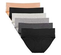 Intimate Portal Culotte Grossesse Slips de Maternité Pliable sous-vêtements Post Accouchement en Coton pour Femme Enceinte Lot de 6 Epitome 2XL