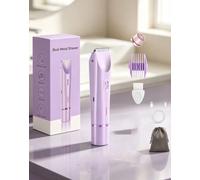 IntimateGlide Pro 2 in 1 Dual Head Intimate Shaver Waterproof USB Rechargeable，Violet