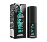 INTIMATELINE | Erektal - Crème pour Stimuler l'Érection du Pénis, Réactive la Circulation, Action Puissante et Longue Durée, 30 ml