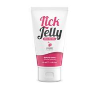INTIMATELINE | Lick Jelly - Gel lubrifiant comestible à Base d'Eau, non gras et non tachant, goût cerise, 50 ml