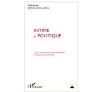 Intime et politique - Véronique Montémont - L'harmattan - broché - Essai