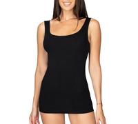 Intimidea - Empire 210150 Débardeur en Microfibre pour Femme Noir LXL
