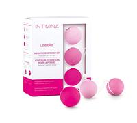 INTIMINA Laselle Perle d’Exercice - Petites Boules de Geisha Pour Renforcer & Tonifier Les Muscles Pelviens, Boules de Geisha pour Femme (38 g)