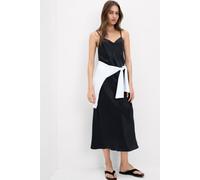 Intimissimi Nuisette longue en soie Femme Noir Taille L