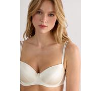 Intimissimi Soutien-gorge balconnet en soie SOFIA Femme Ivoire Taille 85E