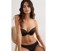 Intimissimi Soutien-gorge bandeau en microfibre ultralégère ANNA Femme Noir Taille 85B