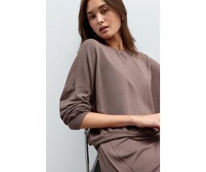 Intimissimi T-shirt en modal et coton SPORTY & CHIC Femme Marron Taille L