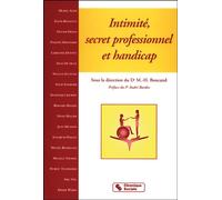 Intimité, secret professionnel et handicap - M. - H. Boucand - Chronique Sociale - Livre