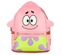 INTIMO Bob l'éponge Squarepants Mini sac à dos Patrick brodé avec étoiles 3D Rayons