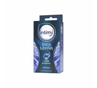 INTIMY 14 Préservatifs Extra-Lubrifiés +45% Homme - Taille Standard
