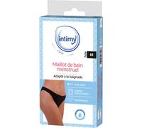 INTIMY CARE - Bas De Maillot De Bain Menstruel - Taille 40 - Adapté À La Baignade, Protection Contre Les Fuites, Imperméable, Lavable Et Réutilisable