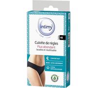 INTIMY CARE - Culotte de règles taille 42 - Flux ABONDANT - Tissu en contact avec la peau composé à 95% de coton biologique - Confort Quotidien et Liberté de Mouvement - Lavable et réutilisable