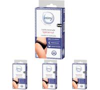 Intimy Care - Culotte Menstruelle Spécial Nuit- Taille 36/38 - Ultra-Absorbante - Lavable et Réutilisable - Protection Nuit - Confort Polyamide - Lavable en machine (Lot de 4)