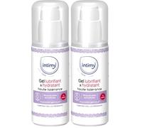 INTIMY CARE - Gel Lubrifiant & Hydratant Haute Tolérance - Muqueuses Sensibles - Hypoallergénique - A base d'extrait de coton - 150 ml (Lot de 2)