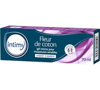 INTIMY Gel Lubrifiant Intime Hypoallergénique, Fleur de Coton - 70ml
