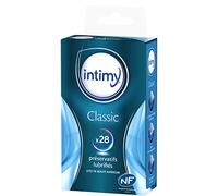 Intimy Classic Préservatifs Lubrifiés Latex De Qualité Supérieure 28 Préservatifs