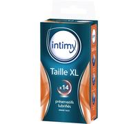 Intimy Le Plus Large Préservatifs Lubrifiés Taille XL 14 Préservatifs