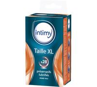 Intimy Taille XL Préservatifs Lubrifiés Le Plus Grand 28 Préservatifs