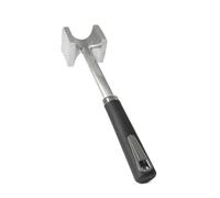 Intirilife Attendrisseur de viande double face - 27 x 4.7 x 6.7 cm - Marteau à viande, Attendrisseur à escalope, Attendrisseur à viande avec 2 surfaces de frappe pour une belle viande fine