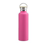 Intirilife Bouteille isotherme en acier inoxydable, rose, 750ml - Pour les randonnées ou le sport