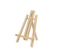 Intirilife Chevalet de Table en Bois de hêtre 18 x 30 cm - Porte-Photo Pliable Porte-Photo Chevalet Assis à Trois Pieds