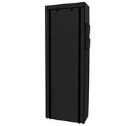 Intirilife IL-100080 Ensemble de Garde-Robe, Plastique, Corbeau Noir, Normal
