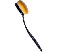 Intirilife Make Up Pinceau Ovale Taille 2 - Pinceau diamètre 3.5 cm - Beauty Blender Pinceau de maquillage en forme de brosse à dents Pinceau à encre Cosmétique Brush pour fond de teint Concealer Pein