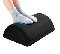 Intirilife Repose-pieds avec mousse à mémoire de forme - Repose-pieds ergonomique multifonctionnel réglable en hauteur