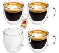Ensemble de verres thermo à double paroi verre à thé verre à café