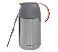 Intirilife Thermos d'une capacité de 650 ml - Pour plats chauds et froids, soupes, déjeuner pour la route - Conteneur isotherme en acier inoxydable étanche sans Bisphénol A