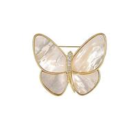 Into a Natural Butterfly Brooch Fashionable and Atmospheric The Same Corsage Made in China
