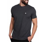 Into The AM T-Shirt de Base à Manches Courtes Ultra Doux pour Homme Coupe Moderne Col Rond - Gris - Taille M
