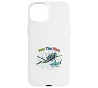 Into The Blue Scuba Diving Ocean Adventure Design Coque pour iPhone 15 Plus