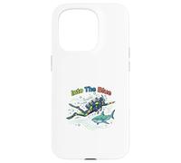 Into The Blue Scuba Diving Ocean Adventure Design Coque pour iPhone 15 Pro