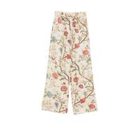 Into THE East - Pantalon large en lin imprimé - Femme - Pantalons - Multicolore - Taille: 42 FR