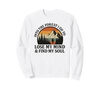 Into The Forest Nature Citation Randonnée Sweatshirt