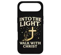 Into The Light Walk with Christ Christian Faith Cross Jésus Coque pour iPhone Air