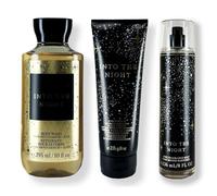 INTO THE NIGHT Kit - Gel douche, crème pour le corps, spray pour le corps : parfum séduisant, beauté féminine du jour à la nuit