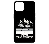 Into The Snow Montagnes Paysage Hiver Design Coque pour iPhone 13