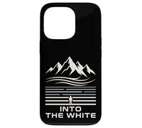 Into The Snow Montagnes Paysage Hiver Design Coque pour iPhone 13 Pro