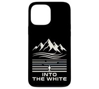 Into The Snow Montagnes Paysage Hiver Design Coque pour iPhone 13 Pro Max