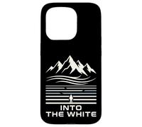 Into The Snow Montagnes Paysage Hiver Design Coque pour iPhone 15 Pro