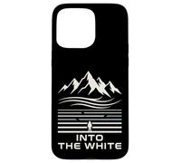 Into The Snow Montagnes Paysage Hiver Design Coque pour iPhone 15 Pro Max