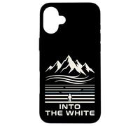 Into The Snow Montagnes Paysage Hiver Design Coque pour iPhone 16 Plus