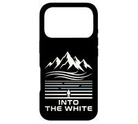 Into The Snow Montagnes Paysage Hiver Design Coque pour iPhone 17 Pro