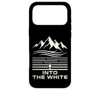 Into The Snow Montagnes Paysage Hiver Design Coque pour iPhone 17 Pro Max
