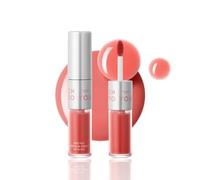 INTO YOU - Dew Dual-Ended Lip Glaze - 3 Colors #DD03 Peach Blossom Dew - 2.8g+2.8g