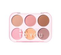 INTO YOU - Six-Color Blush Palette #Six-Color Blush Palette - 15g