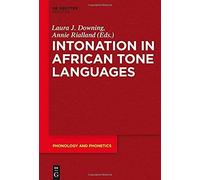 Intonation In African Tone Languages